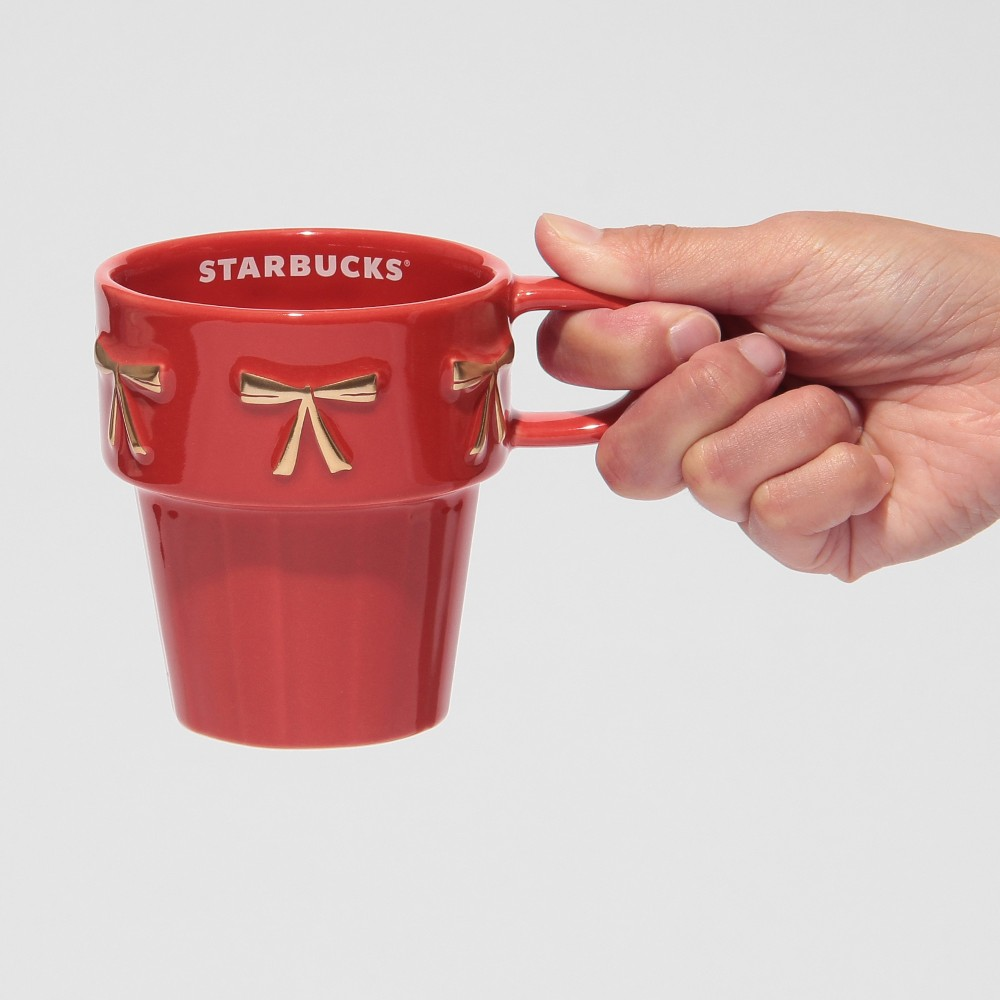 Starbucks Japan Holiday 2026 Stacking Mug 237ml Pair Set