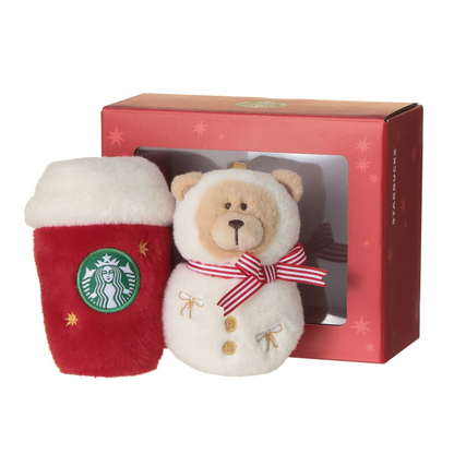 Starbucks Japan Holiday 2026 Plush Ornament Set
