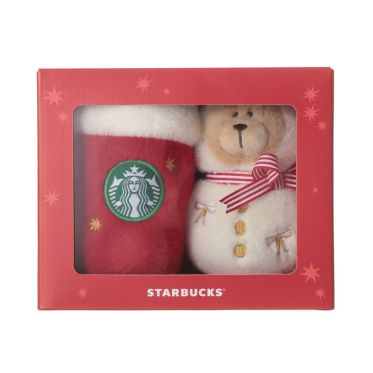 Starbucks Japan Holiday 2026 Plush Ornament Set