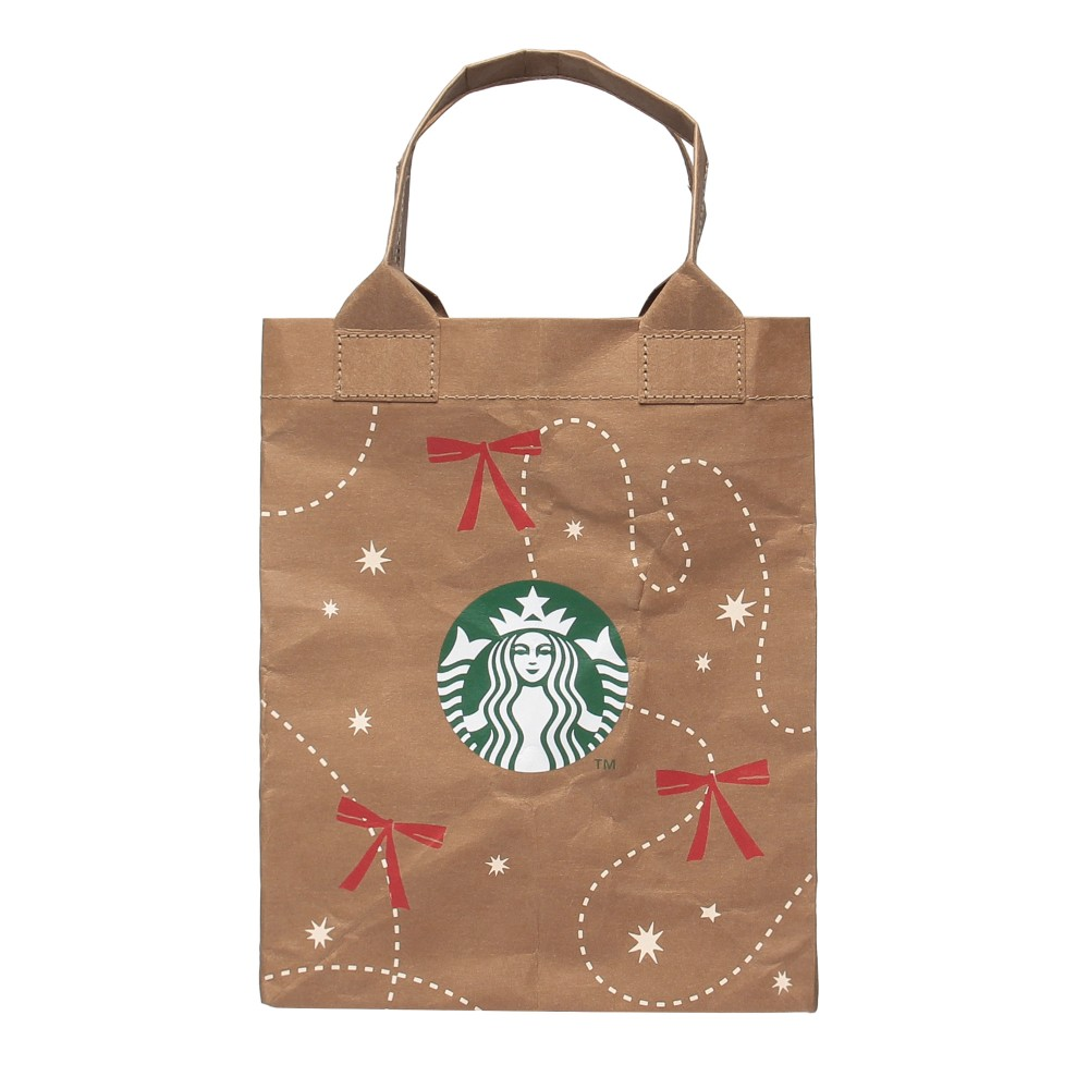 Starbucks Japan Holiday 2026 Craft Paper Shopper S