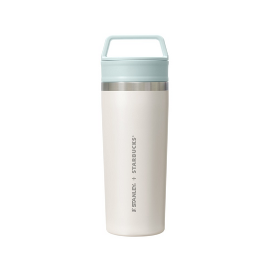 Starbucks Japan Holiday 2026 STANLEY Stainless Steel Bottle Pale White 473ml
