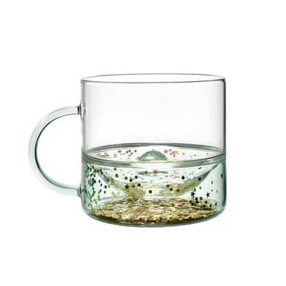 Starbucks Japan Holiday 2026 Heat Resistant Glass Mug Mint Green 296ml