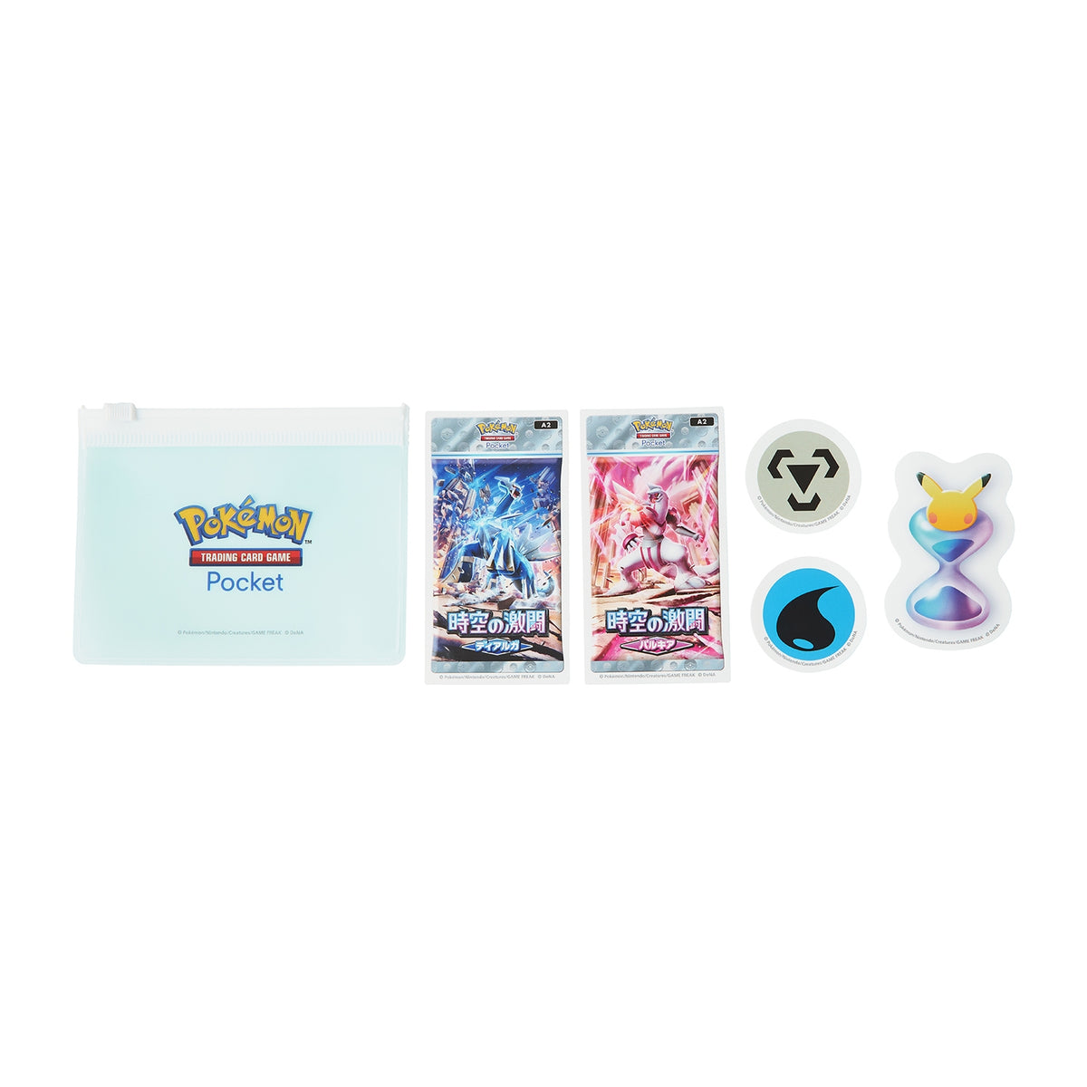 Pokémon Stickers in a Pouch Expansion Pack: "Fierce Battle in Space-Time: Dialga"