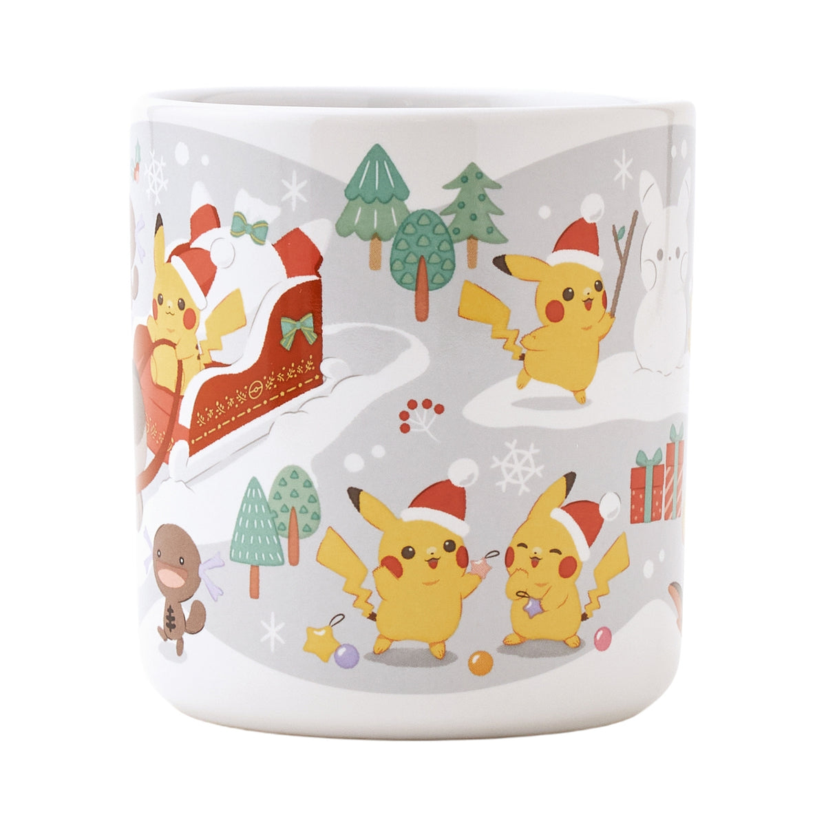 Pokemon Center 2026 Christmas Holiday Mug With A Lid JAPAN