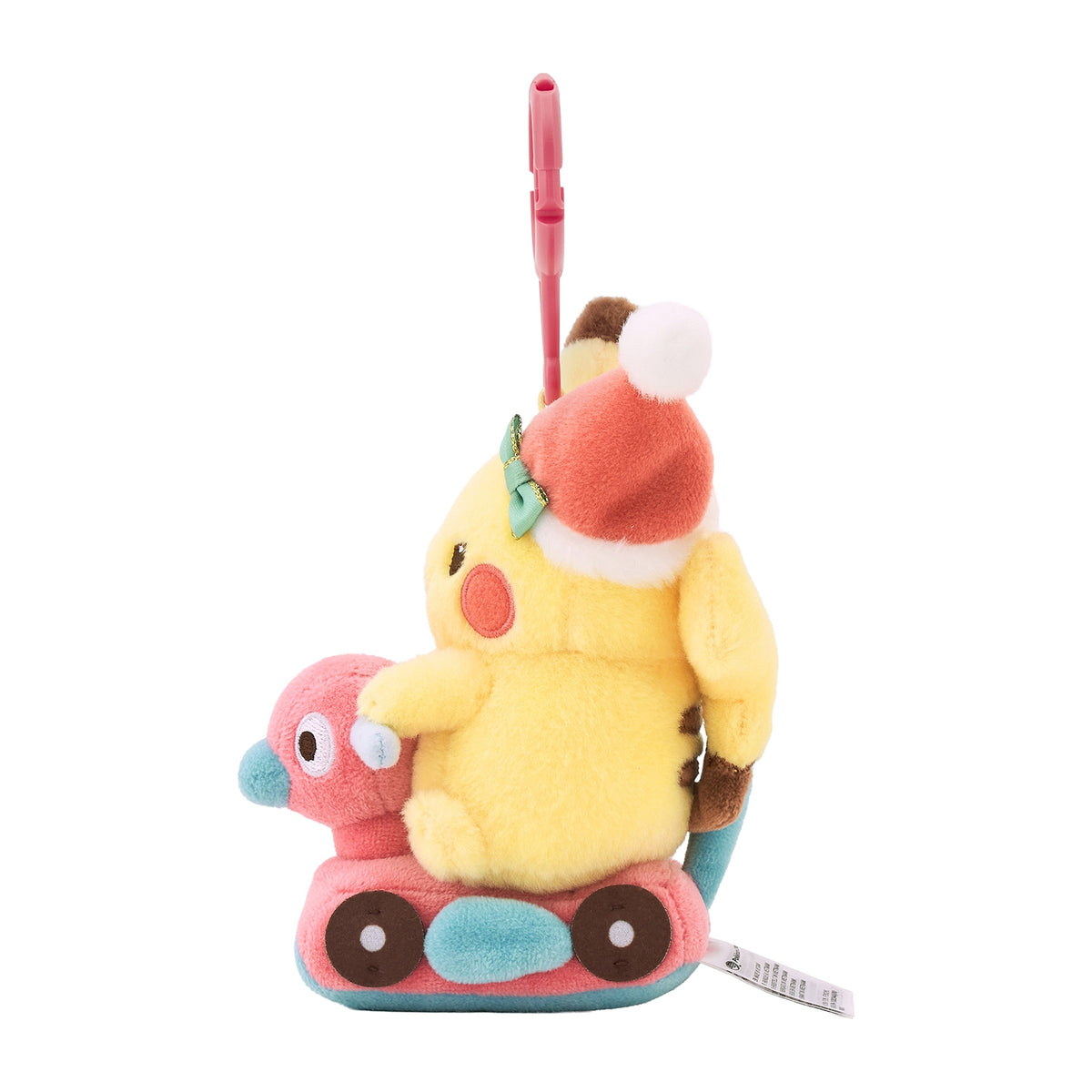 Pokemon Center 2026 Christmas Pikachu Porygon2 Toy Plush Keychain Japan
