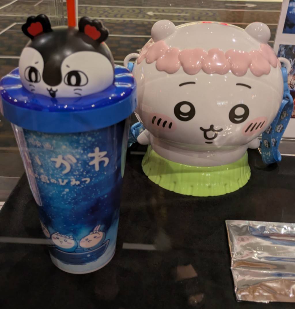 Chiikawa the Movie: Popcorn Box Siren Drink Cup Holder Set Japan Limited