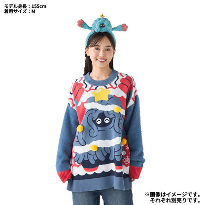Pokemon Center Tangrowth Christmas Tree Knit Sweater Pullover M Size 2026 Japan