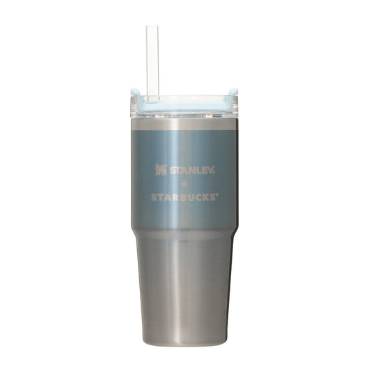 Starbucks Japan Summer 2026 STANLEY 3 Way Stainless Steel Tumbler Ice Blue Gradient 414ml