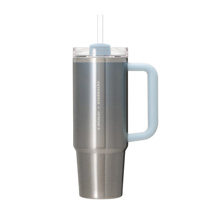 Starbucks Japan Summer 2026 STANLEY 3 Way Stainless Steel Tumbler Ice Blue Gradient 887ml
