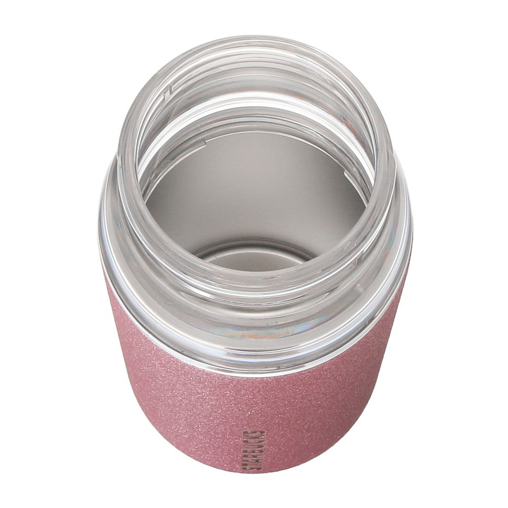 Starbucks Japan Summer 2026 Stainless Steel Cold Cup Tumbler Glitter Ice Pink 503ml