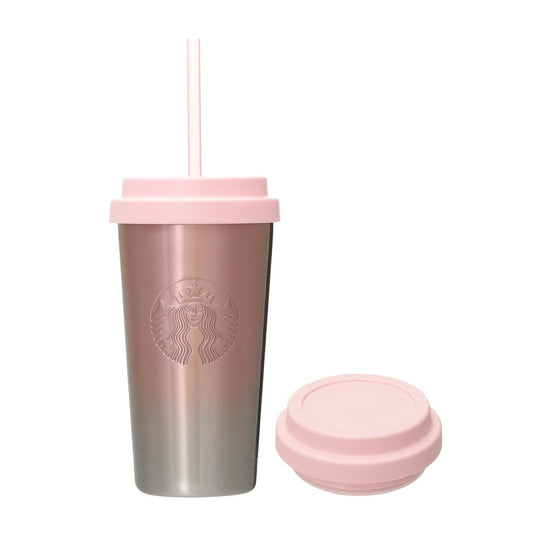 Starbucks Japan Summer 2026 Stainless Steel Tumbler Pink Gradient 473ml