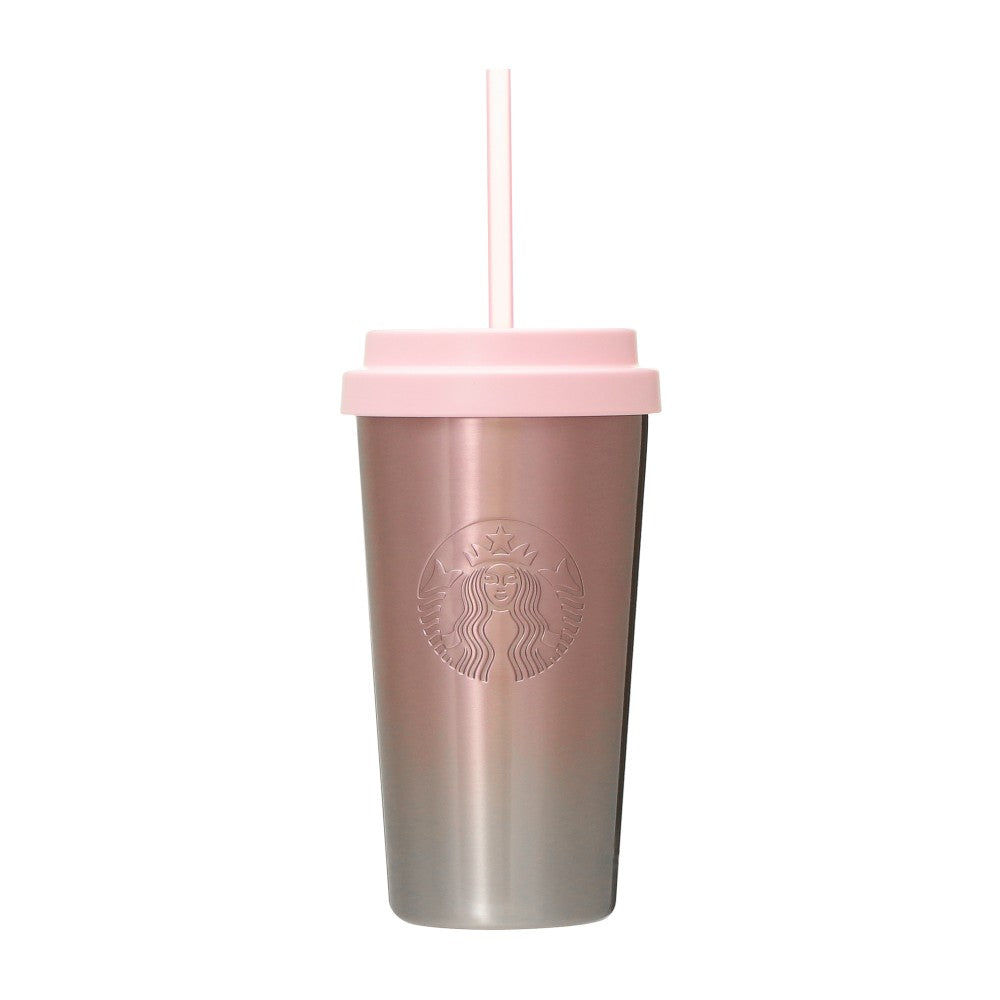 Starbucks Japan Summer 2026 Stainless Steel Tumbler Pink Gradient 473ml