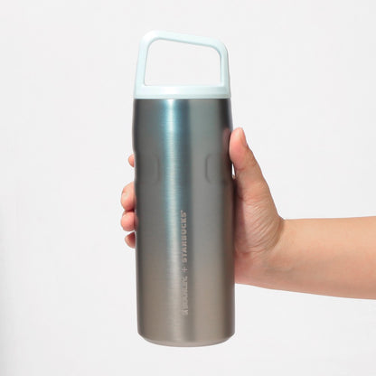 Starbucks Japan Summer 2026 STANLEY AeroLite Ice Blue Gradient Stainless Steel Bottle 473ml