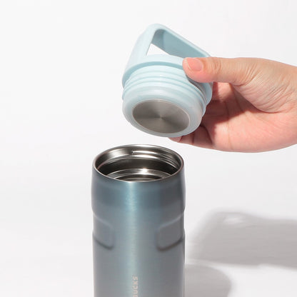 Starbucks Japan Summer 2026 STANLEY AeroLite Ice Blue Gradient Stainless Steel Bottle 473ml
