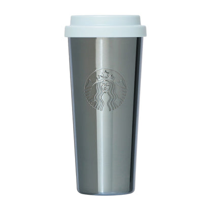Starbucks Japan Summer 2026 Stainless Steel Bottle Metallic Blue 591ml