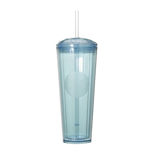 Starbucks Japan Summer 2026 Cold Cup Tumbler Glitter Blue 710ml