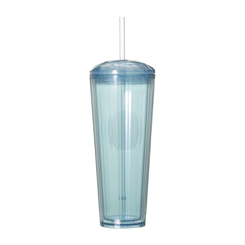 Starbucks Japan Summer 2026 Cold Cup Tumbler Glitter Blue 710ml