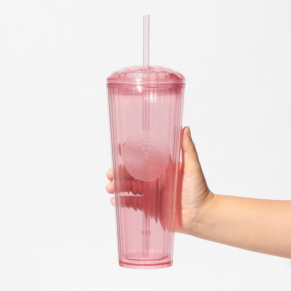 Starbucks Japan Summer 2026 Cold Cup Tumbler Glitter Pink 710ml