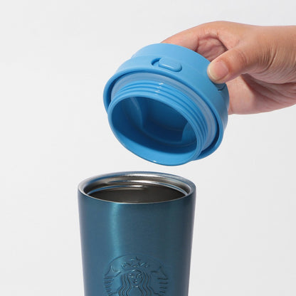 Starbucks Japan Summer 2026 Stainless Steel TOGO Bottle Glitter Blue 473ml