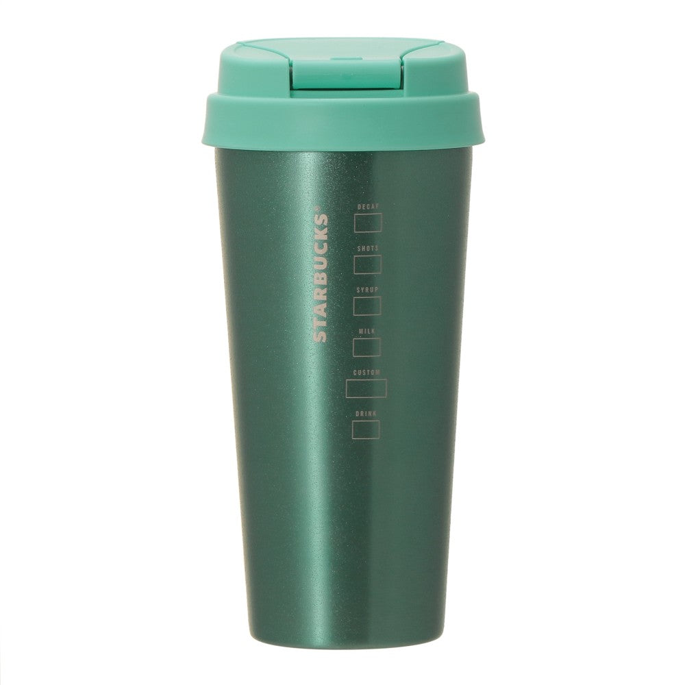 Starbucks Japan Summer 2026 Stainless Steel TOGO Bottle Glitter Green 473ml