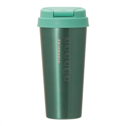 Starbucks Japan Summer 2026 Stainless Steel TOGO Bottle Glitter Green 473ml