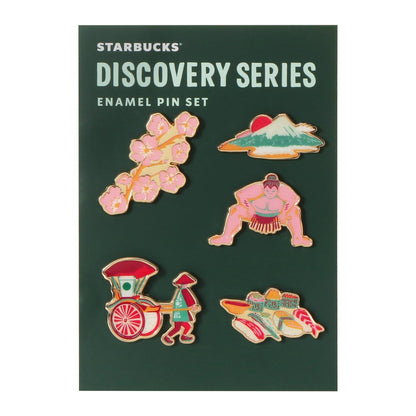 Starbucks Japan Summer 2026 Discovery Series Pin Badge Set