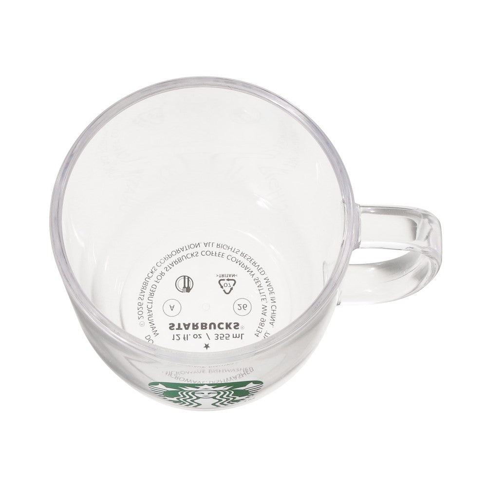 Starbucks JAPAN 2026 Clear Logo Mug 355ml