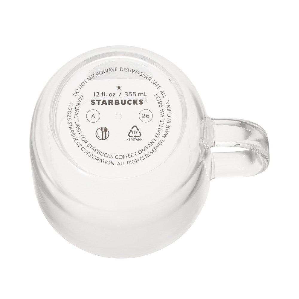 Starbucks JAPAN 2026 Clear Logo Mug 355ml