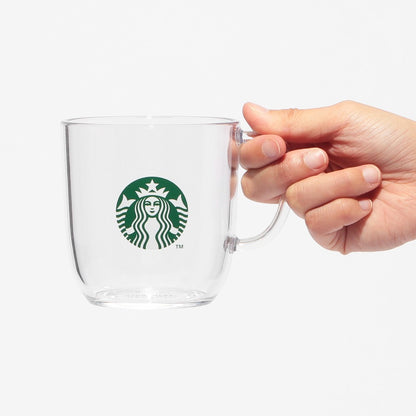 Starbucks JAPAN 2026 Clear Logo Mug 355ml