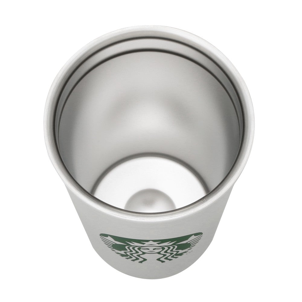 Starbucks Japan 2Way Stainless Steel Cup/Holder Matte White (591ml)