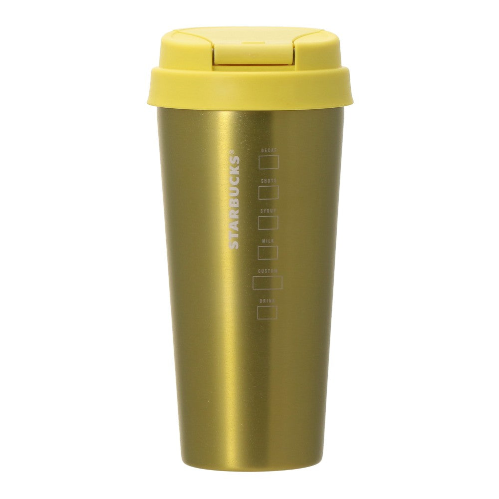 Starbucks Japan Summer 2026 Stainless Steel TOGO Bottle Glitter Yellow 473ml