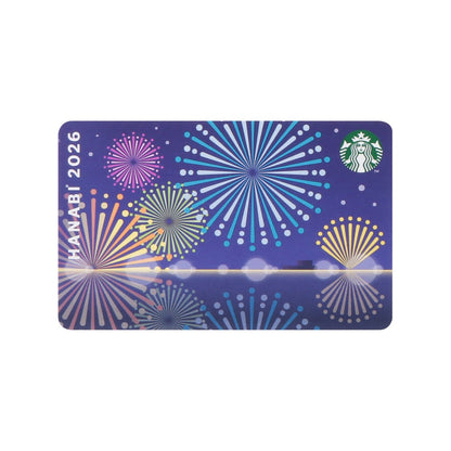 Starbucks Japan Summer 2026 Card Firework TANABATA Coffee Bag Set (PIN INTACT)