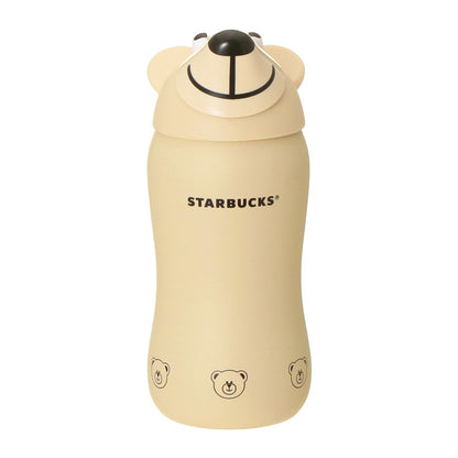Starbucks JAPAN 2026 Stainless Steel Straw Tumbler with Strap (Bear) 380ml