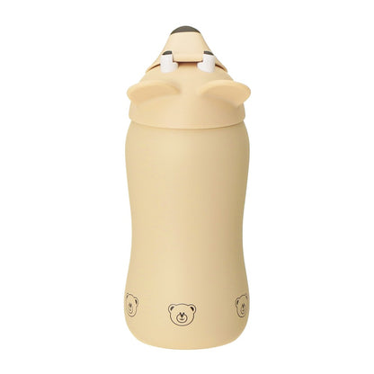 Starbucks JAPAN 2026 Stainless Steel Straw Tumbler with Strap (Bear) 380ml