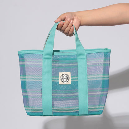 Starbucks Japan Summer 2026 Mesh bag Large Green