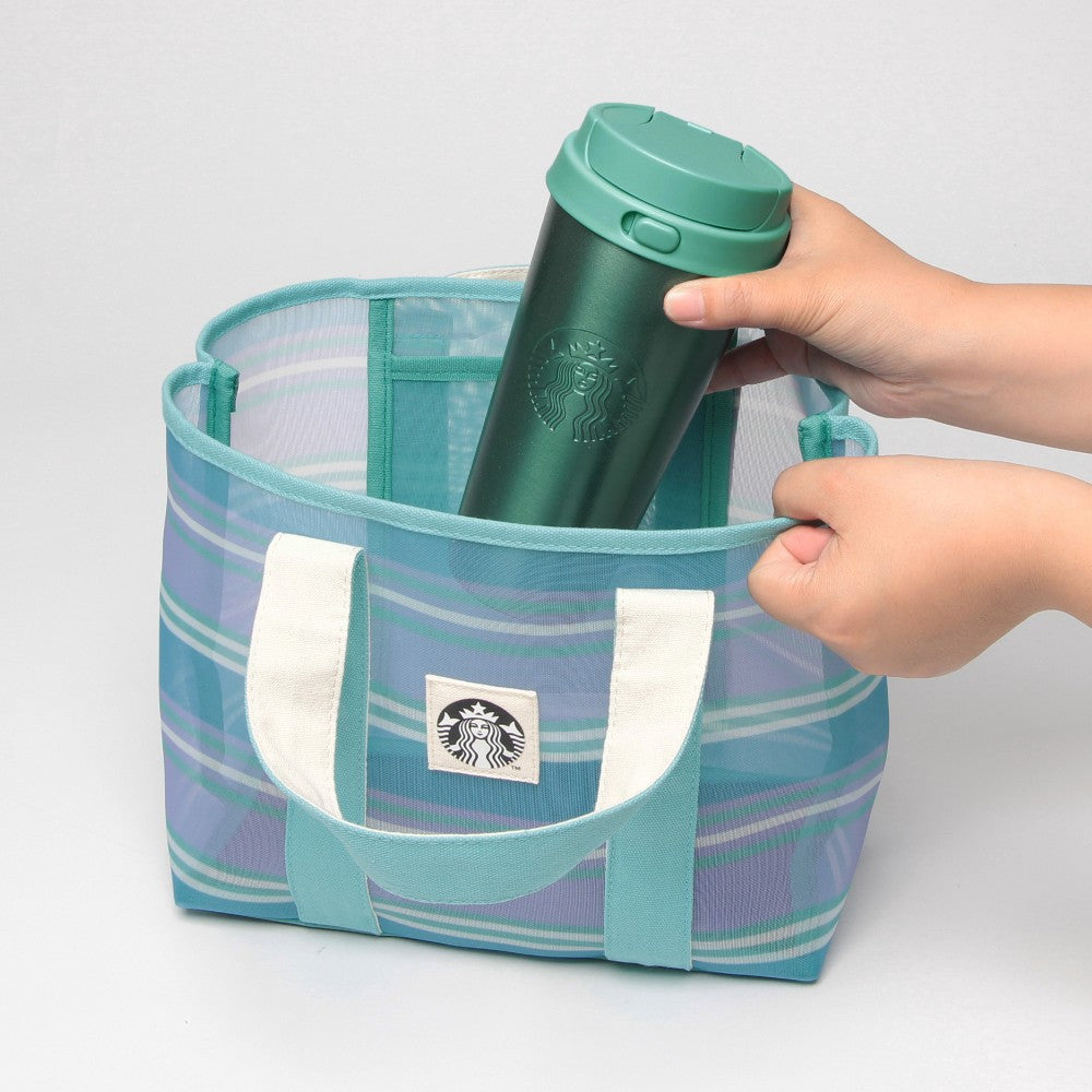 Starbucks Japan Summer 2026 Mesh bag Large Green