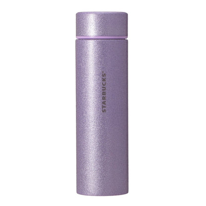 Starbucks Japan Halloween 2026 Stainless Steel Bottle Glitter Light Purple 444ml