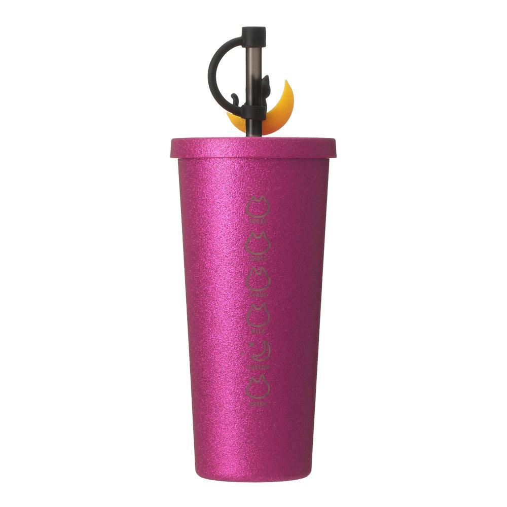 Starbucks Japan Halloween 2026 Stainless Steel Cold Cup Tumbler Glitter Pink 591ml