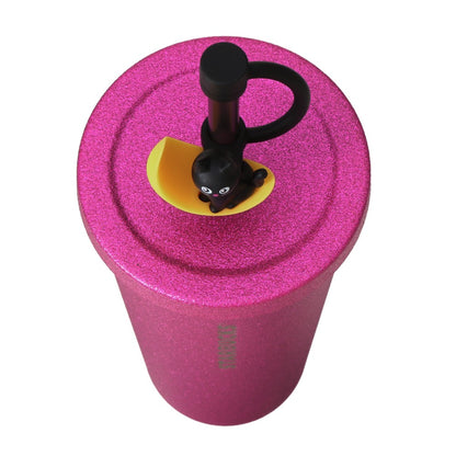 Starbucks Japan Halloween 2026 Stainless Steel Cold Cup Tumbler Glitter Pink 591ml