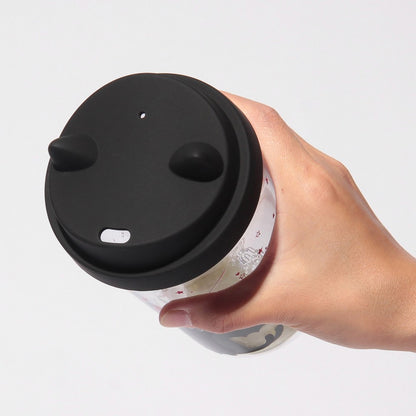 Starbucks Japan Halloween 2026 Double Walled Heat Resistant Glass Cup Glow in the Dark Cat (355ml)