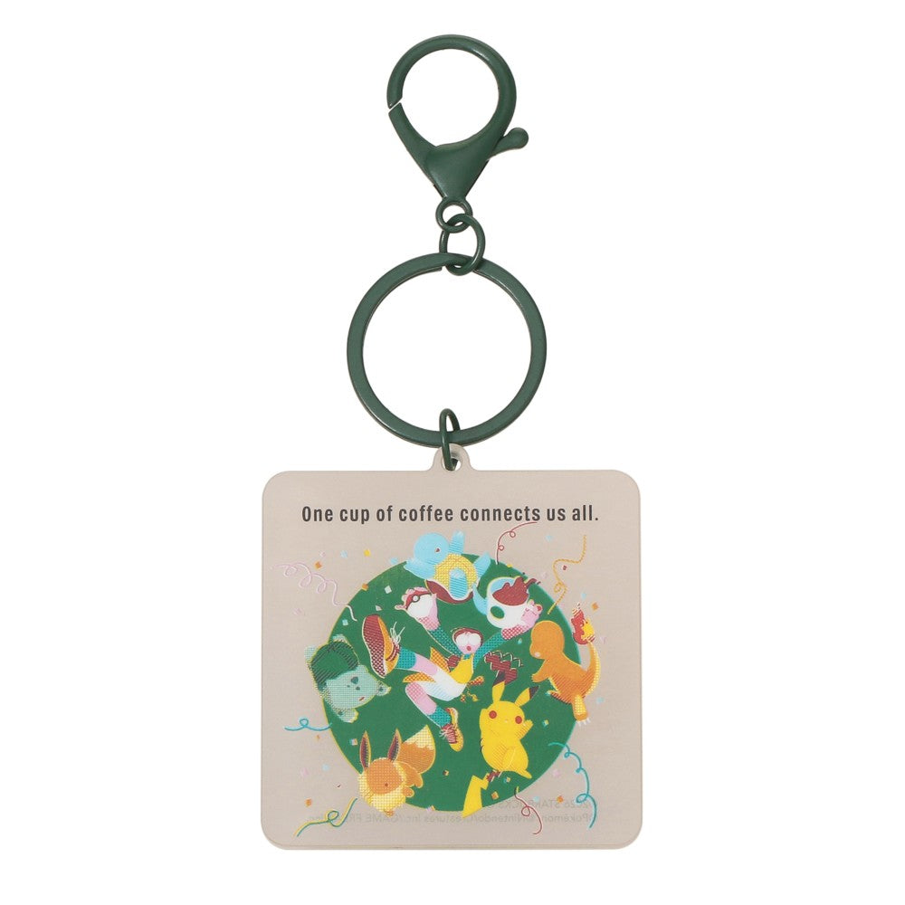 PSL Starbucks Japan Pokémon + STARBUCKS Acrylic Charm: Coffee Connection