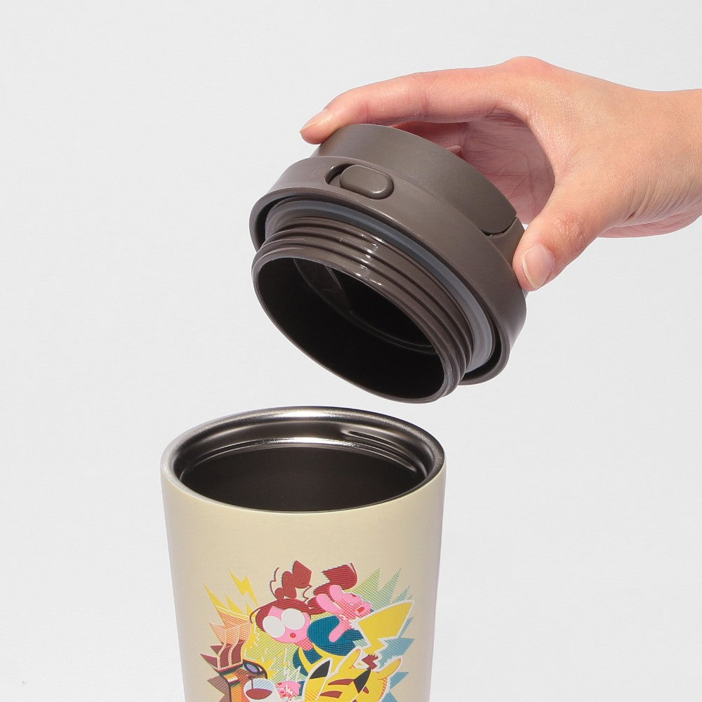 PSL Starbucks Japan Pokémon + STARBUCKS Stainless Steel To-Go Bottle Pikachu 473ml