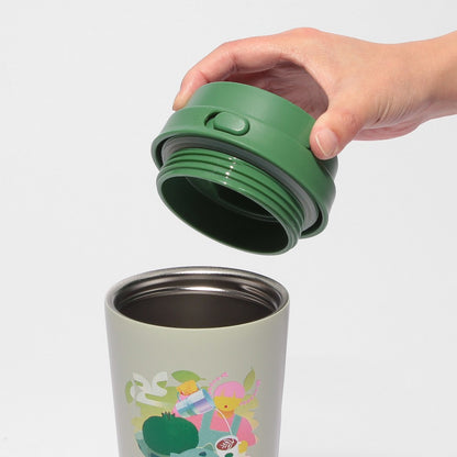 PSL Starbucks Japan Pokémon + STARBUCKS Stainless Steel To-Go Bottle (Bulbasaur) 473ml