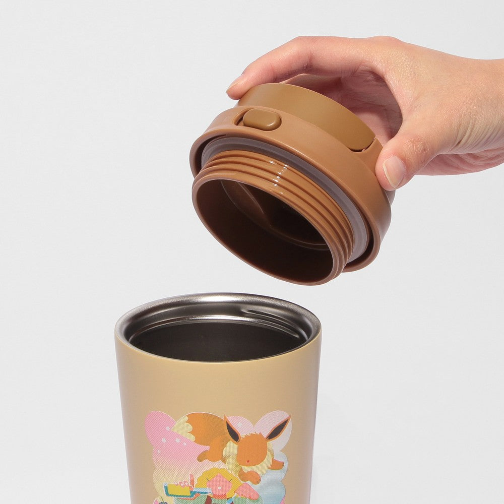 PSL Starbucks Japan Pokémon + STARBUCKS Stainless Steel To-Go Bottle Eevee 473ml
