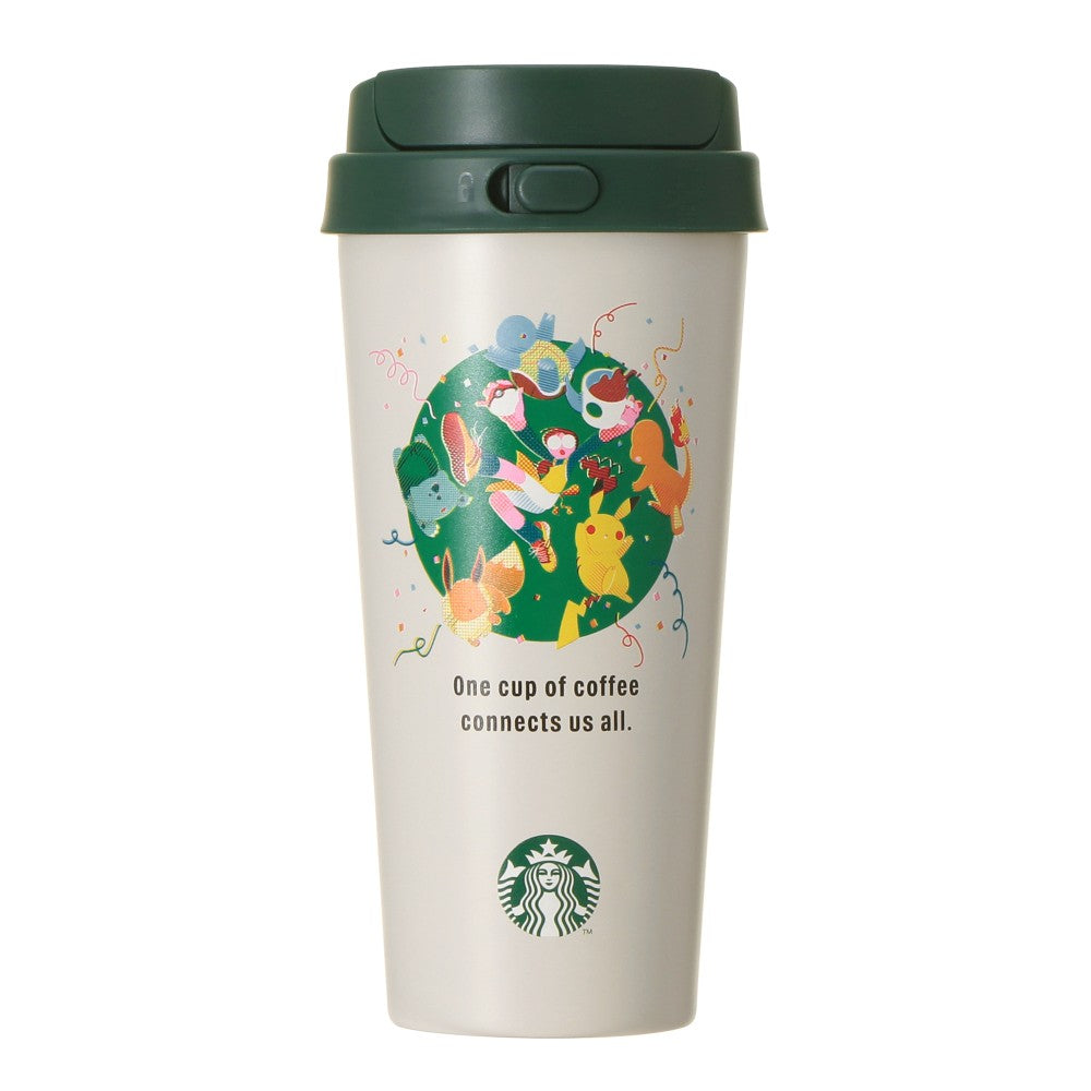 PSL Starbucks Japan Pokémon + Starbucks Stainless Steel To-Go Bottle Coffee Connection 473ml