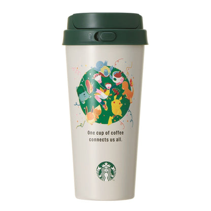 PSL Starbucks Japan Pokémon + Starbucks Stainless Steel To-Go Bottle Coffee Connection 473ml