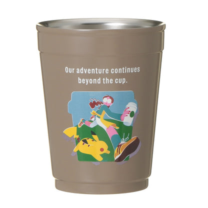 PSL Starbucks Japan Pokémon + STARBUCKS 2WAY SS Cup/Holder Coffee Adventure 355ml