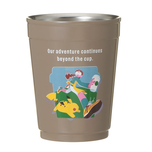 PSL Starbucks Japan Pokémon + STARBUCKS 2WAY SS Cup/Holder Coffee Adventure 355ml