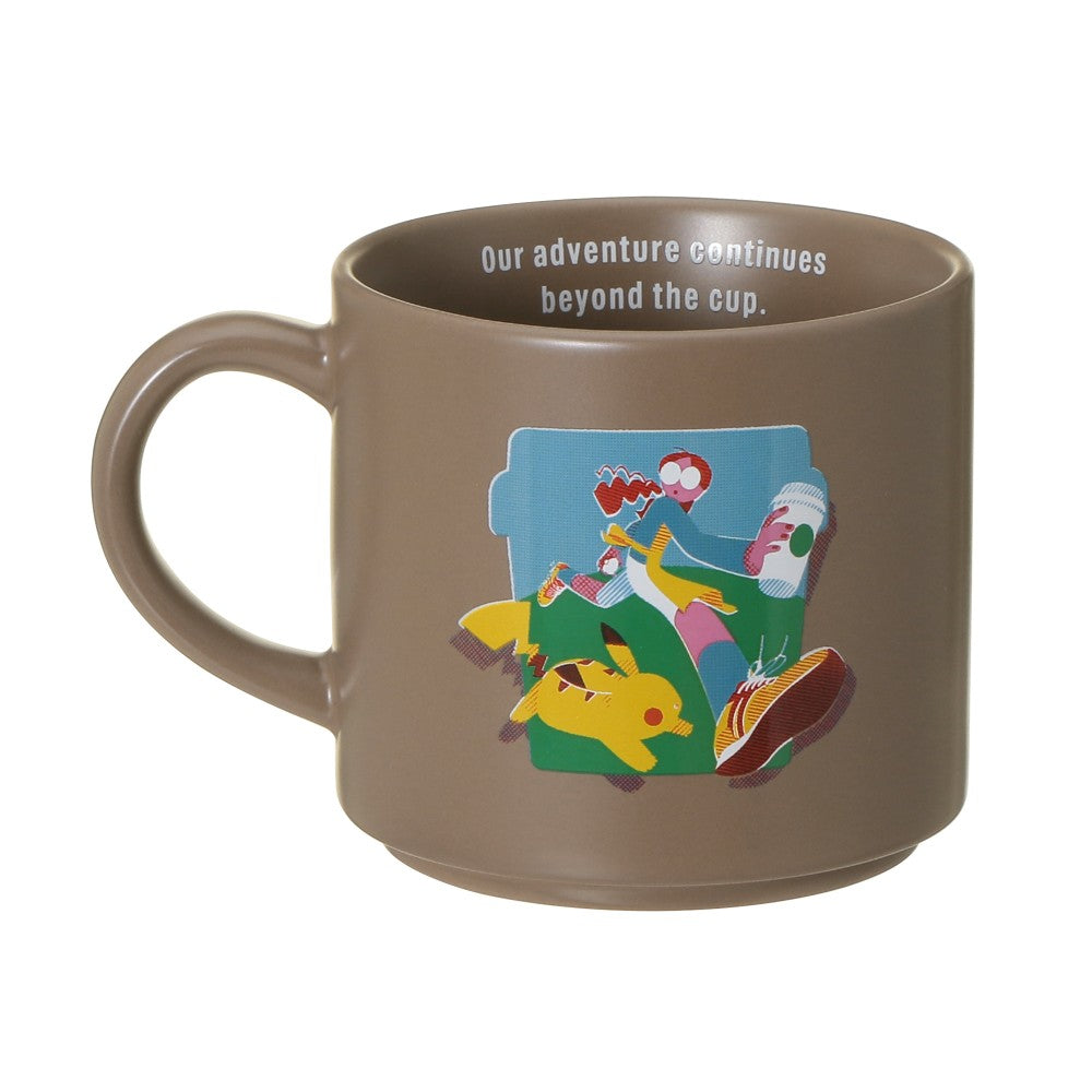 PSL Starbucks Japan Pokémon + STARBUCKS Stacking Mug Coffee Adventure 355ml