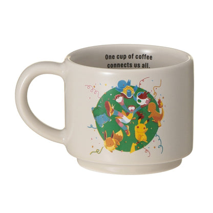 PSL Starbucks Japan Pokémon + STARBUCKS Stacking Demi Mug Coffee Connection 89ml